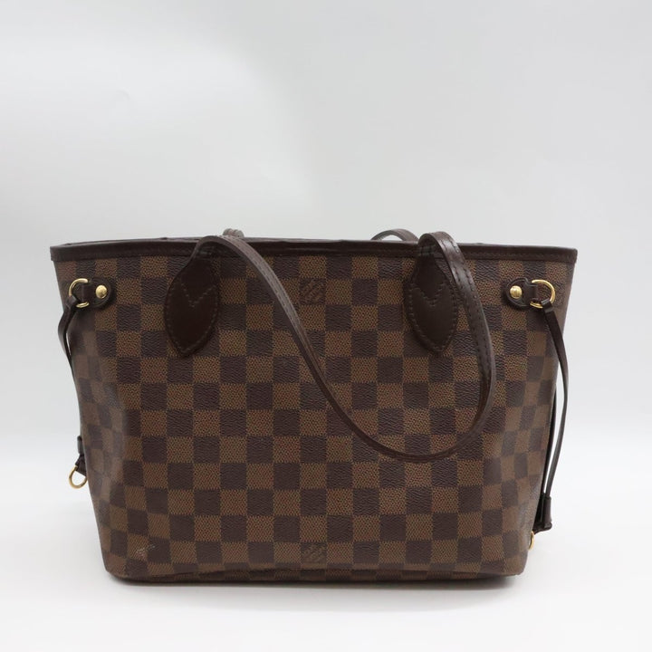 Louis Vuitton Brown Damier Neverfull PM Handbag - Lux Central