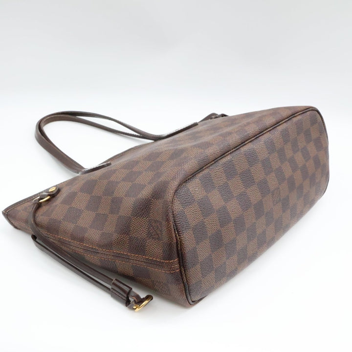 Louis Vuitton Brown Damier Neverfull PM Handbag - Lux Central