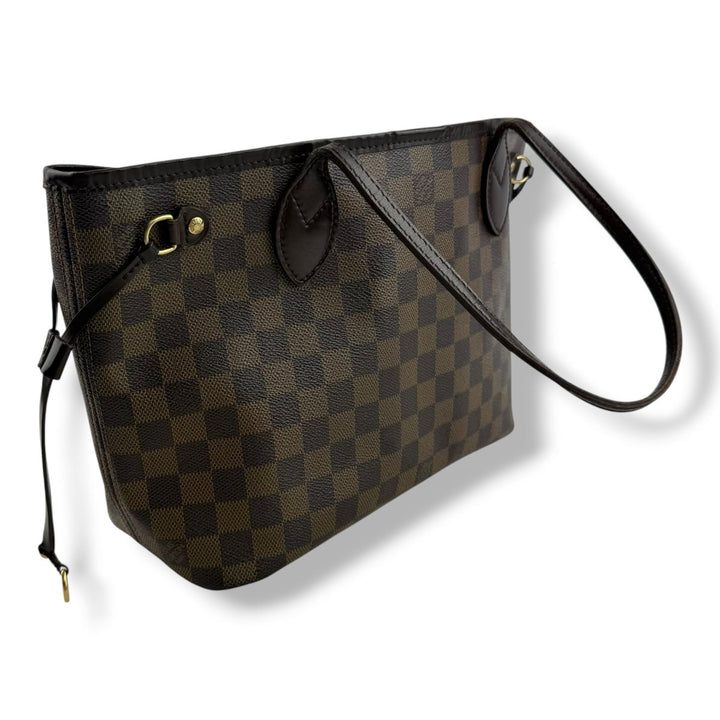 Louis Vuitton Brown Damier Neverfull PM Handbag - Lux Central