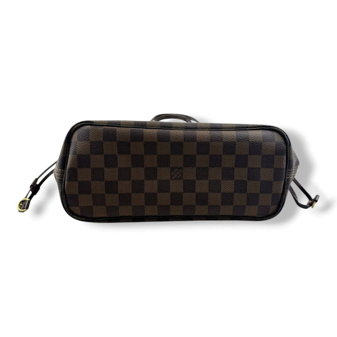 Louis Vuitton Brown Damier Neverfull PM Handbag - Lux Central