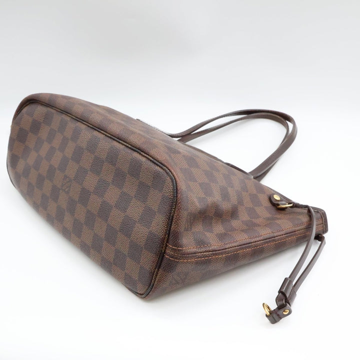 Louis Vuitton Brown Damier Neverfull PM Handbag - Lux Central