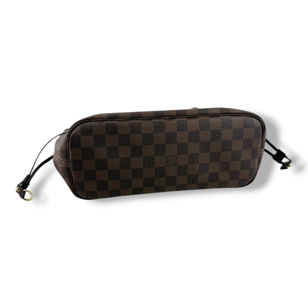 Louis Vuitton Brown Damier Neverfull PM Handbag - Lux Central
