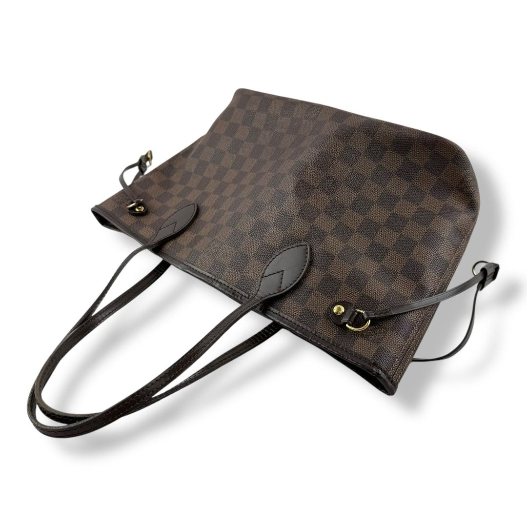 Louis Vuitton Brown Damier Neverfull PM Handbag - Lux Central