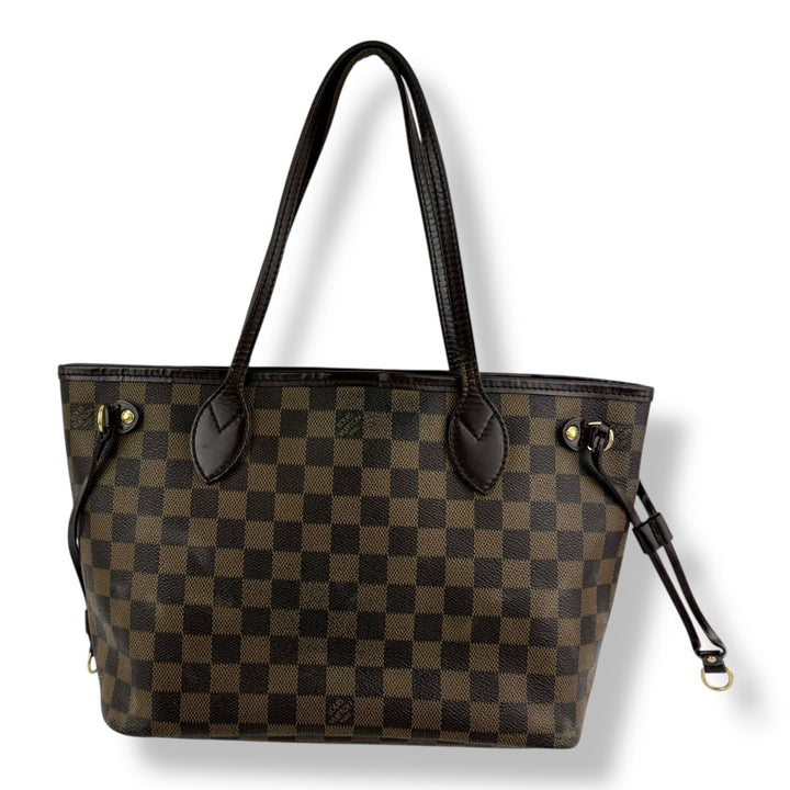 Louis Vuitton Brown Damier Neverfull PM Handbag - Lux Central