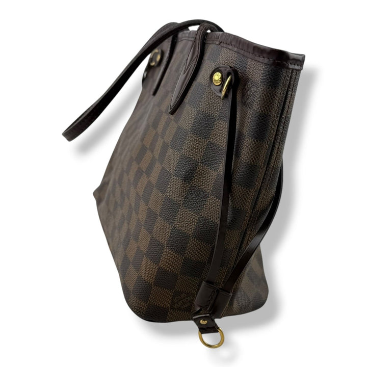 Louis Vuitton Brown Damier Neverfull PM Handbag - Lux Central
