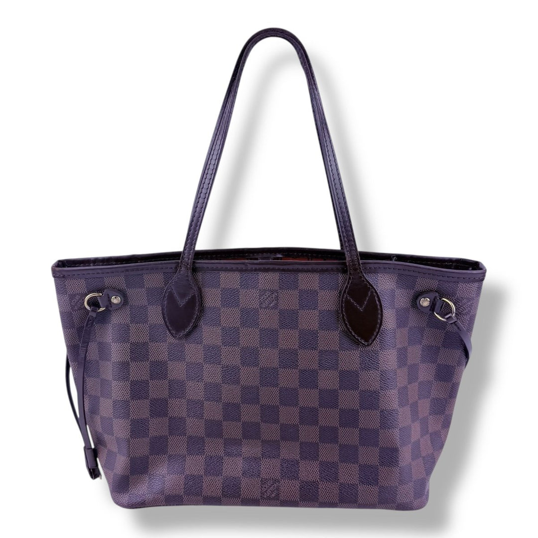 Louis Vuitton Brown Damier Neverfull PM Handbag - Lux Central