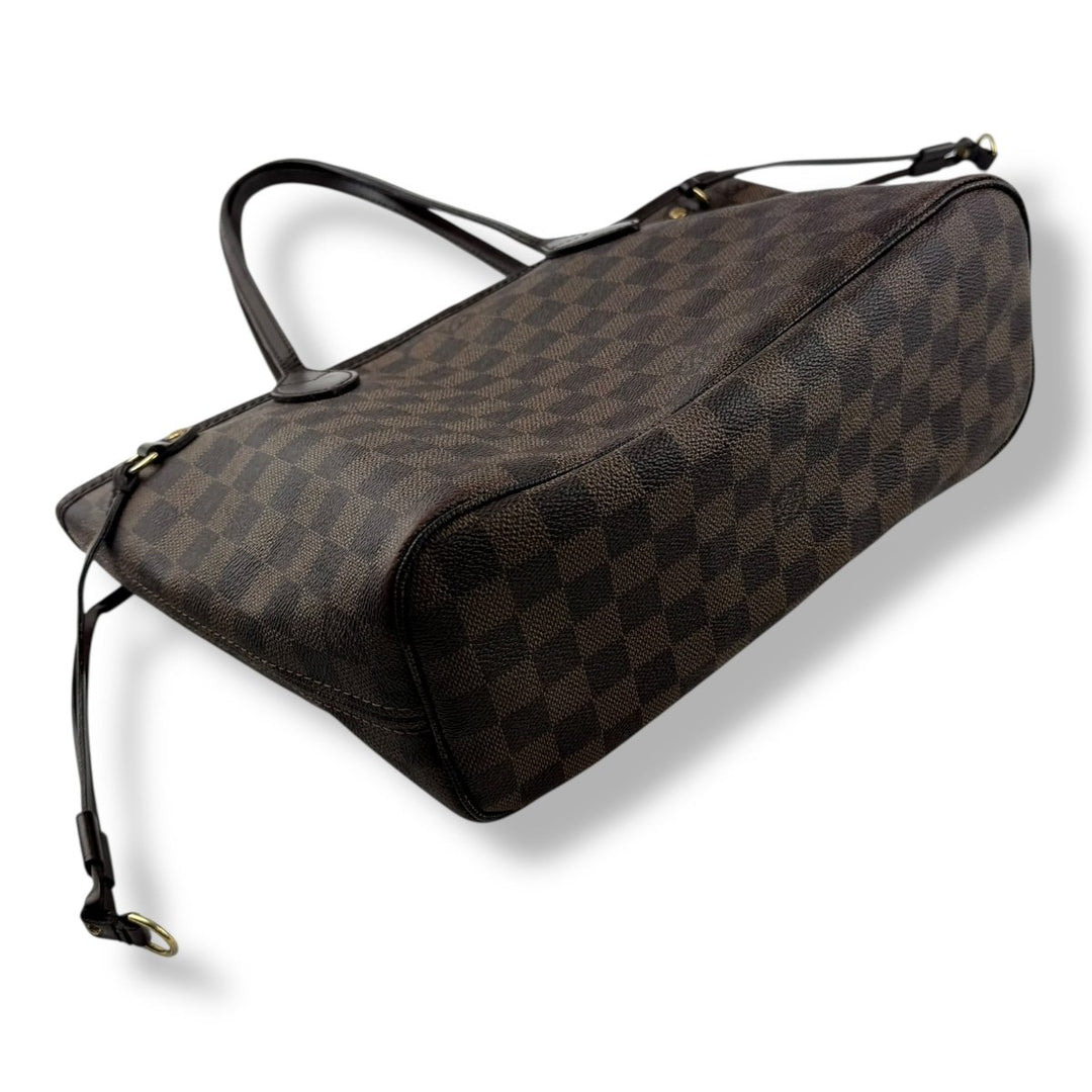 Louis Vuitton Brown Damier Neverfull PM Handbag - Lux Central