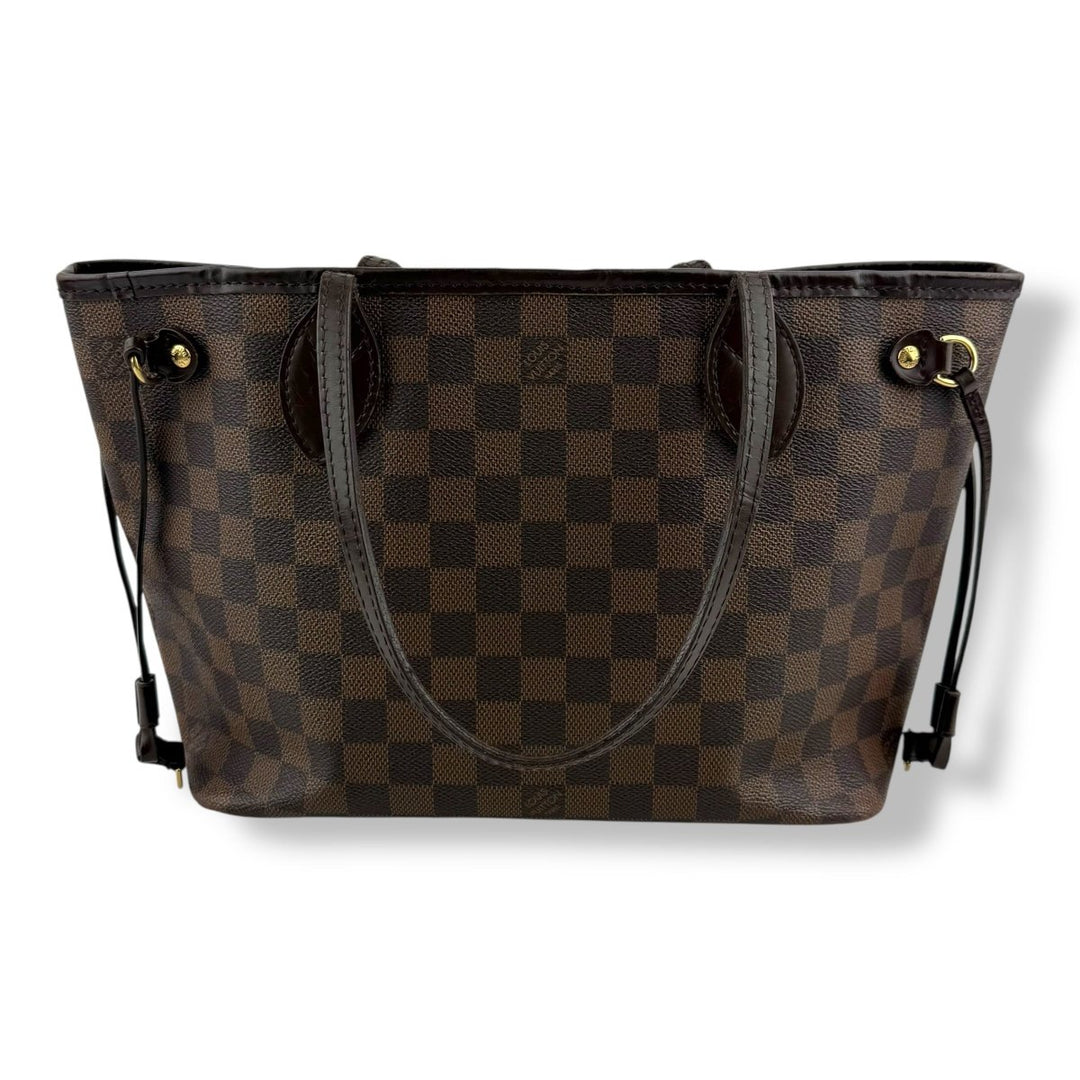 Louis Vuitton Brown Damier Neverfull PM Handbag - Lux Central