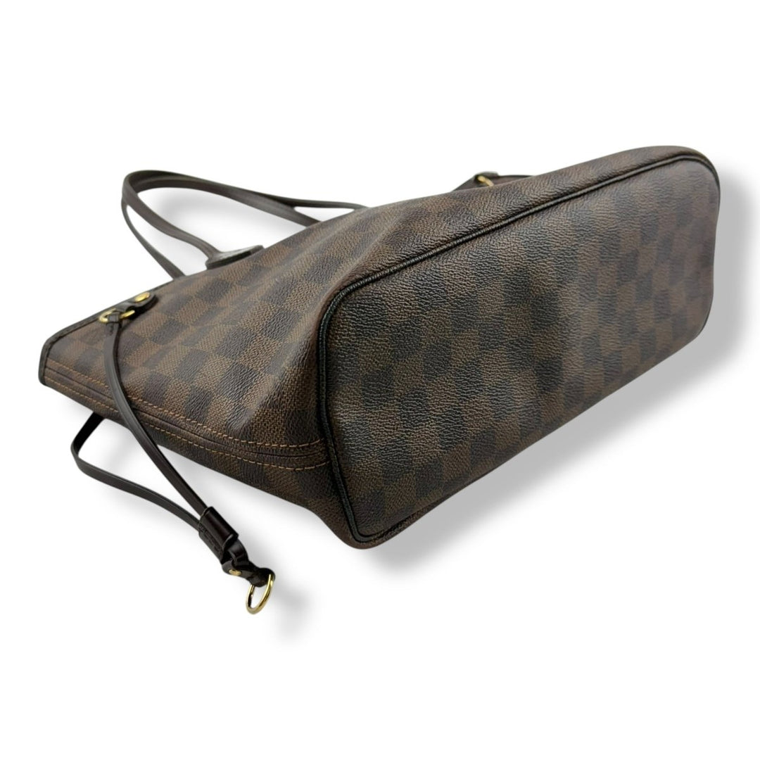 Louis Vuitton Brown Damier Neverfull PM Handbag - Lux Central