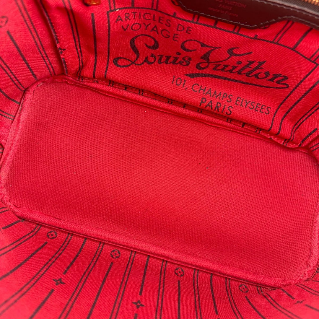 Louis Vuitton Brown Damier Neverfull PM Handbag - Lux Central