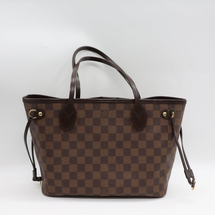 Louis Vuitton Brown Damier Neverfull PM Handbag - Lux Central