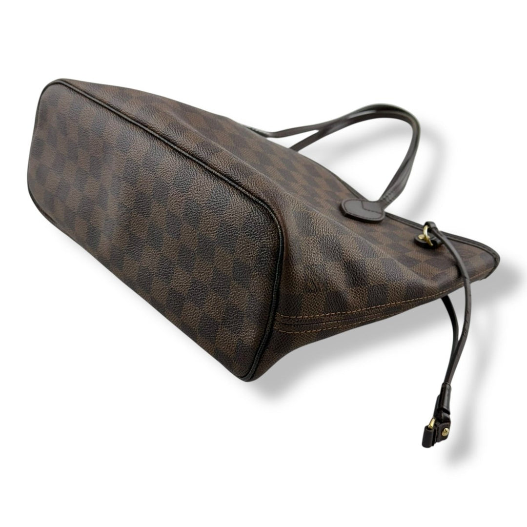 Louis Vuitton Brown Damier Neverfull PM Handbag - Lux Central