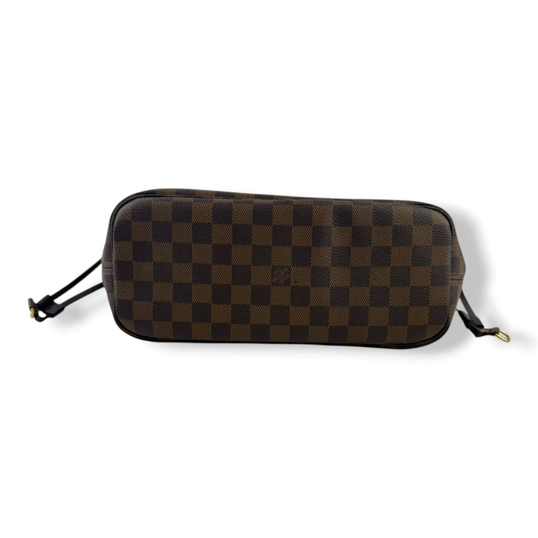 Louis Vuitton Brown Damier Neverfull PM Handbag - Lux Central