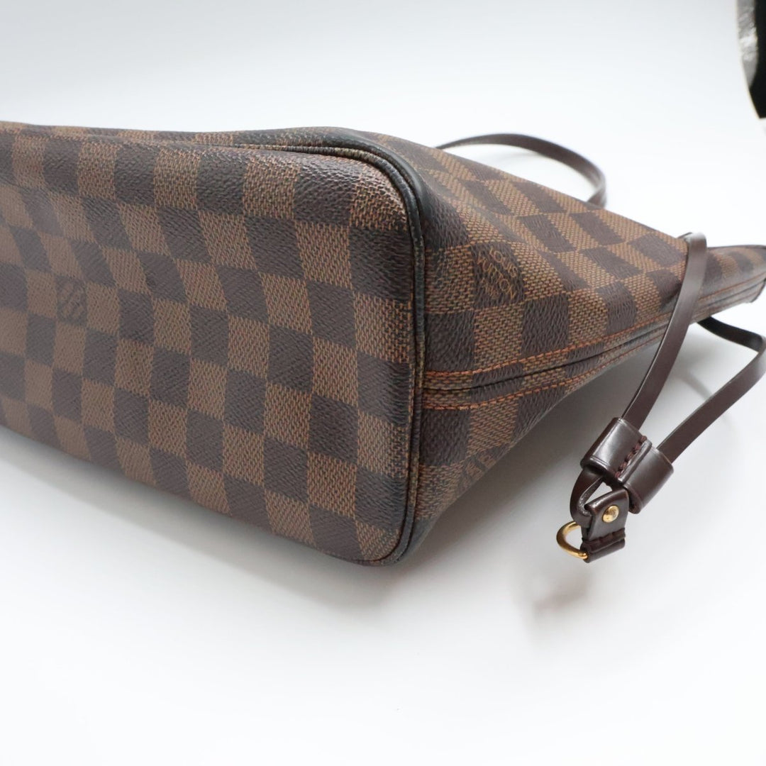 Louis Vuitton Brown Damier Neverfull PM Handbag - Lux Central