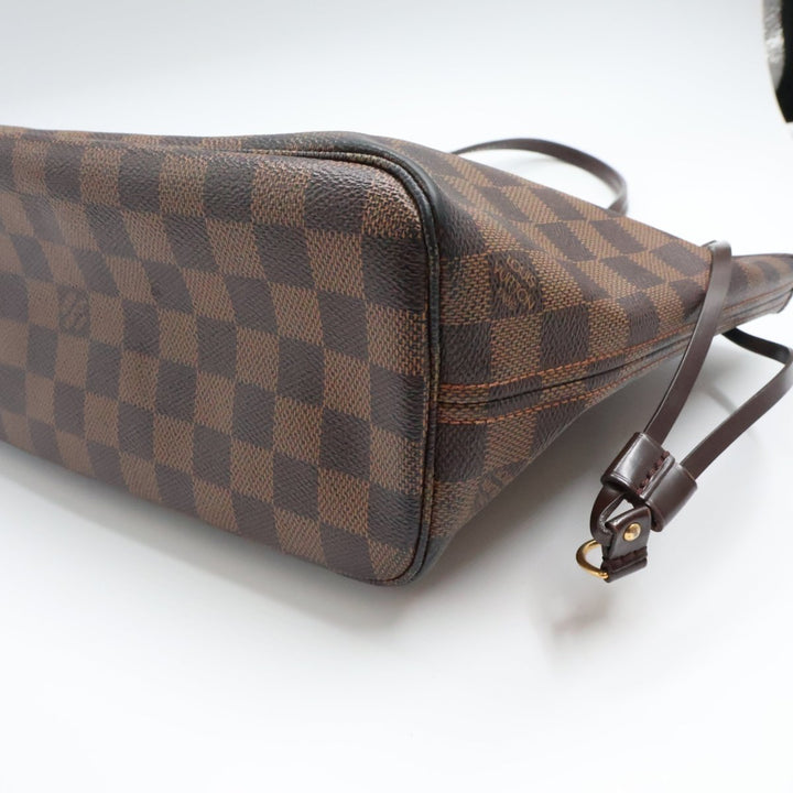 Louis Vuitton Brown Damier Neverfull PM Handbag - Lux Central