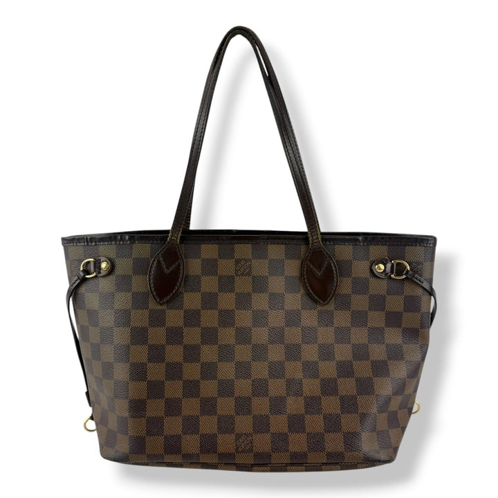 Louis Vuitton Brown Damier Neverfull PM Handbag - Lux Central