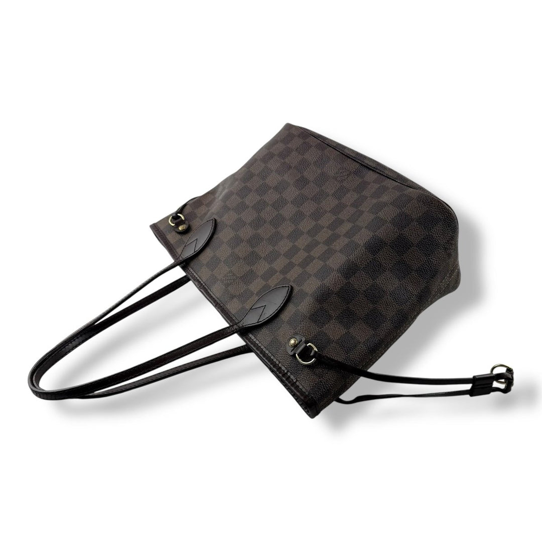 Louis Vuitton Brown Damier Neverfull PM Handbag - Lux Central