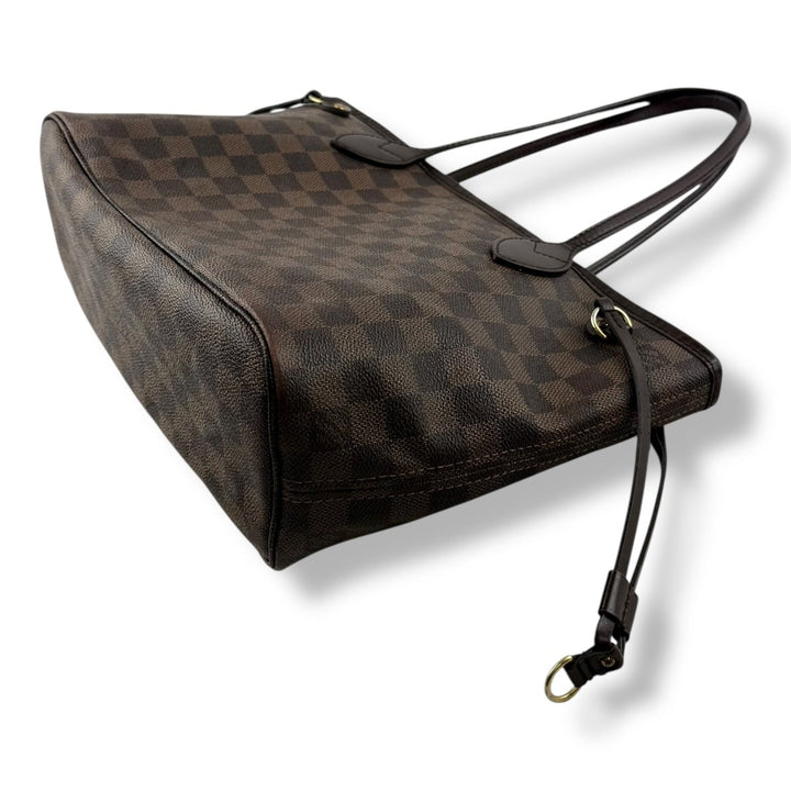Louis Vuitton Brown Damier Neverfull PM Handbag - Lux Central