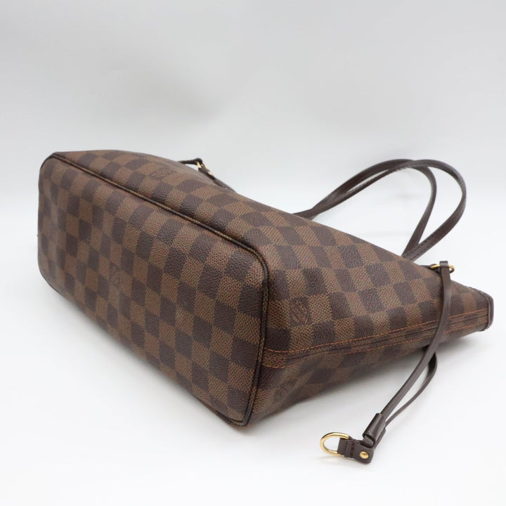 Louis Vuitton Brown Damier Neverfull PM Handbag - Lux Central