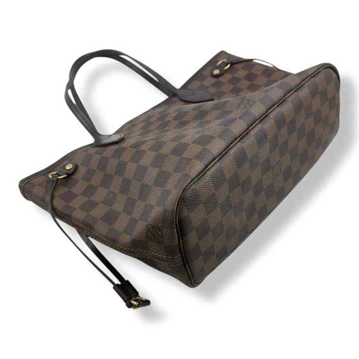 Louis Vuitton Brown Damier Neverfull PM Handbag - Lux Central