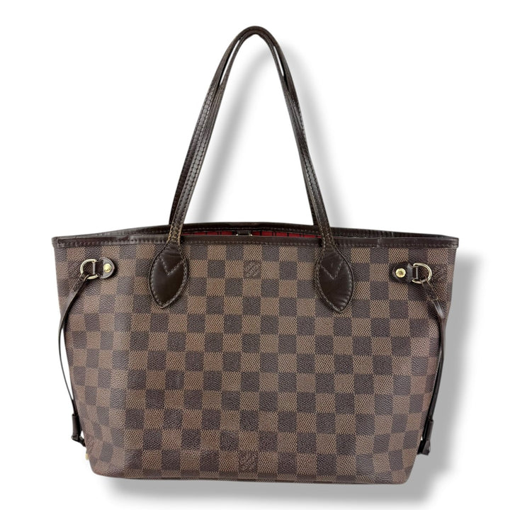 Louis Vuitton Brown Damier Neverfull PM Handbag - Lux Central