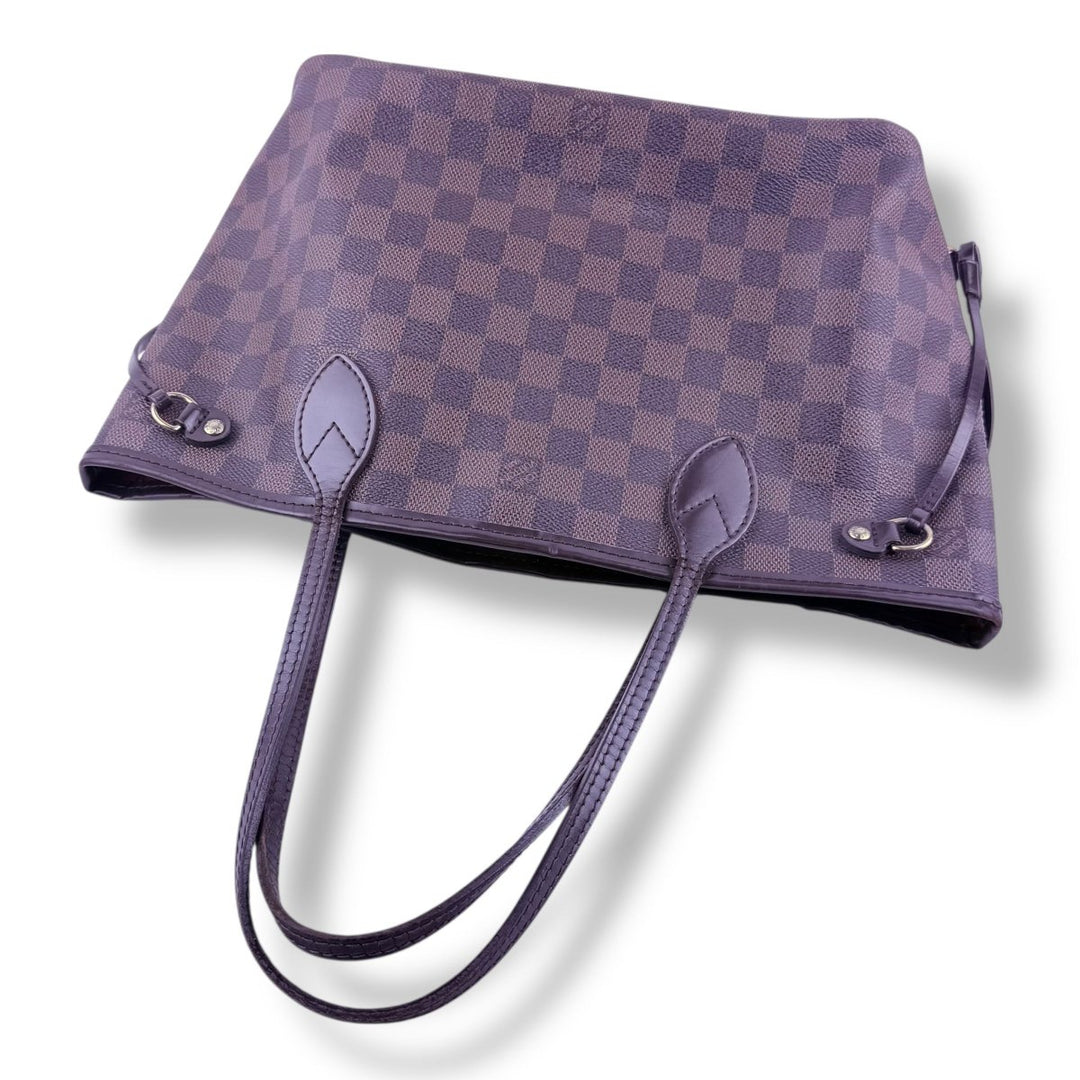Louis Vuitton Brown Damier Neverfull PM Handbag - Lux Central