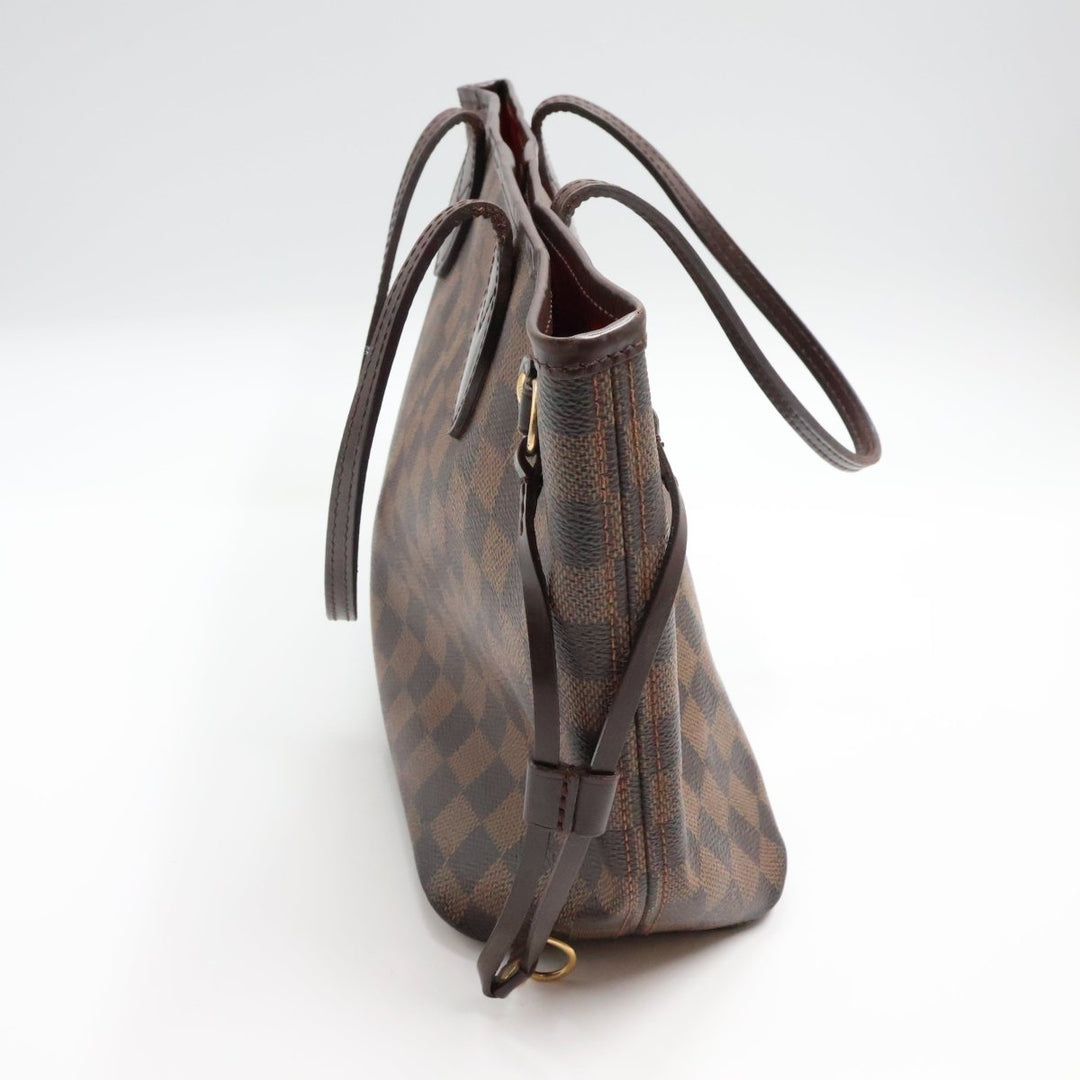 Louis Vuitton Brown Damier Neverfull PM Handbag - Lux Central