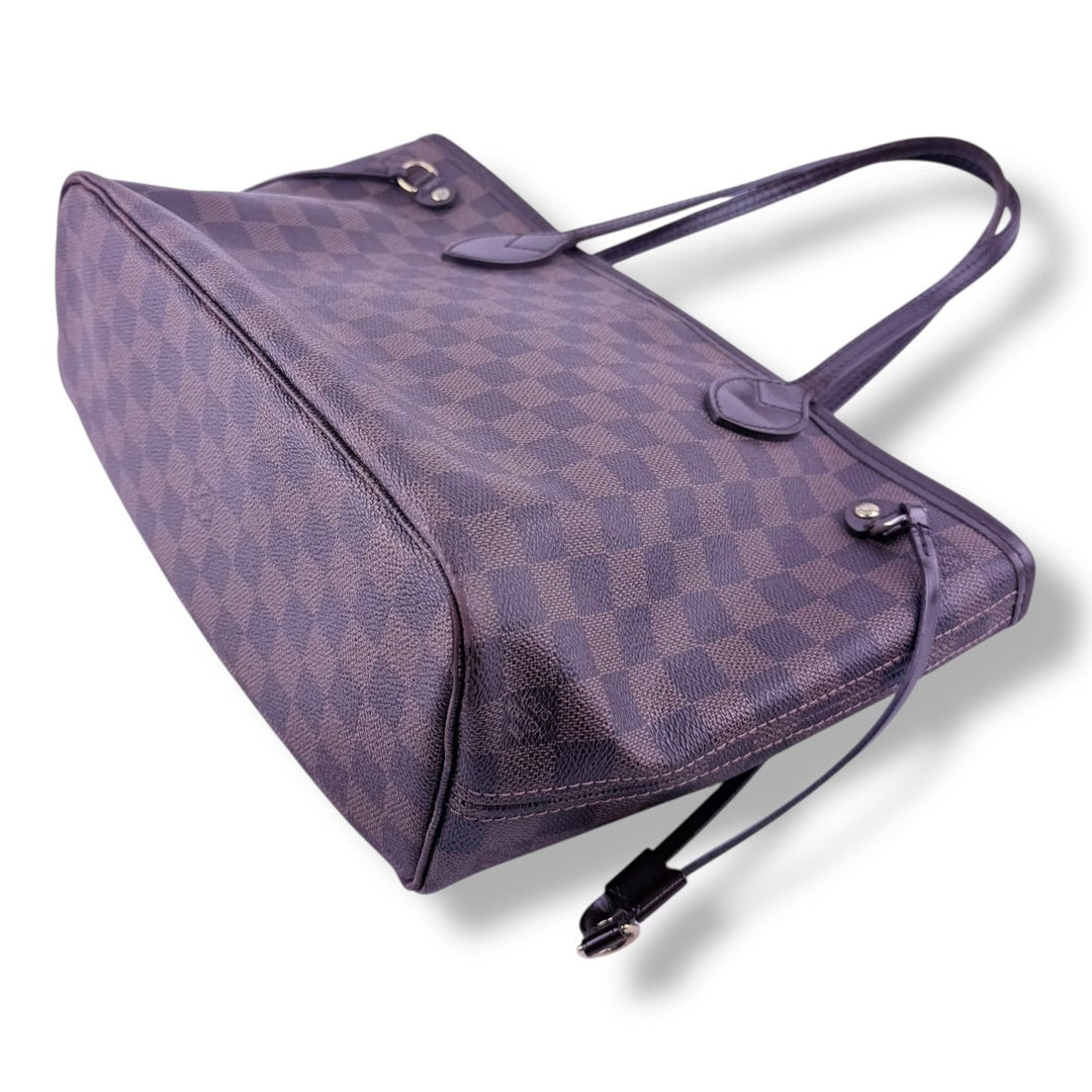 Louis Vuitton Brown Damier Neverfull PM Handbag - Lux Central