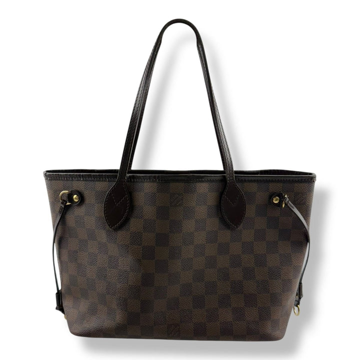 Louis Vuitton Brown Damier Neverfull PM Handbag - Lux Central