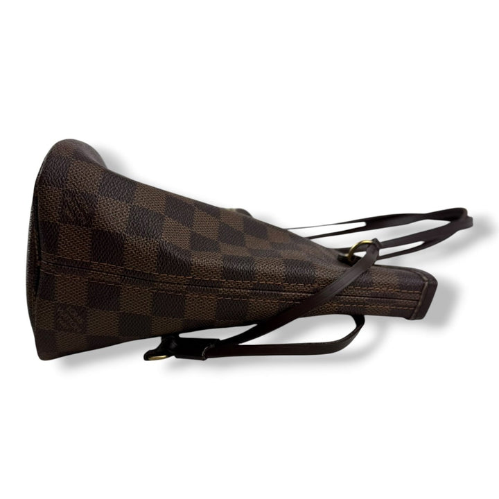 Louis Vuitton Brown Damier Neverfull PM Handbag - Lux Central