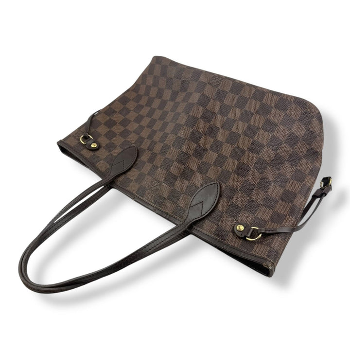 Louis Vuitton Brown Damier Neverfull PM Handbag - Lux Central