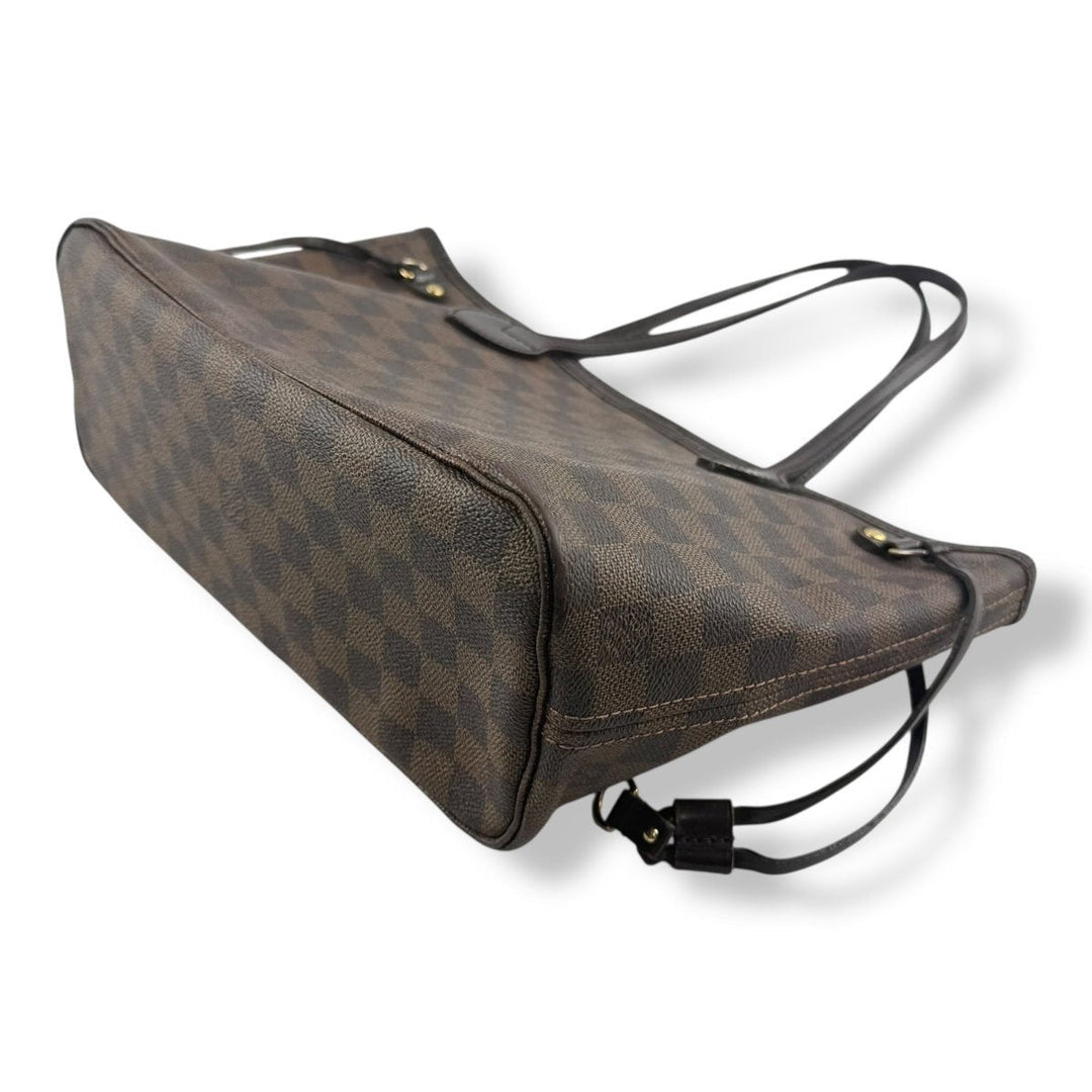 Louis Vuitton Brown Damier Neverfull PM Handbag - Lux Central