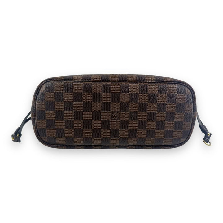 Louis Vuitton Brown Damier Neverfull PM Handbag Tote - Lux Central