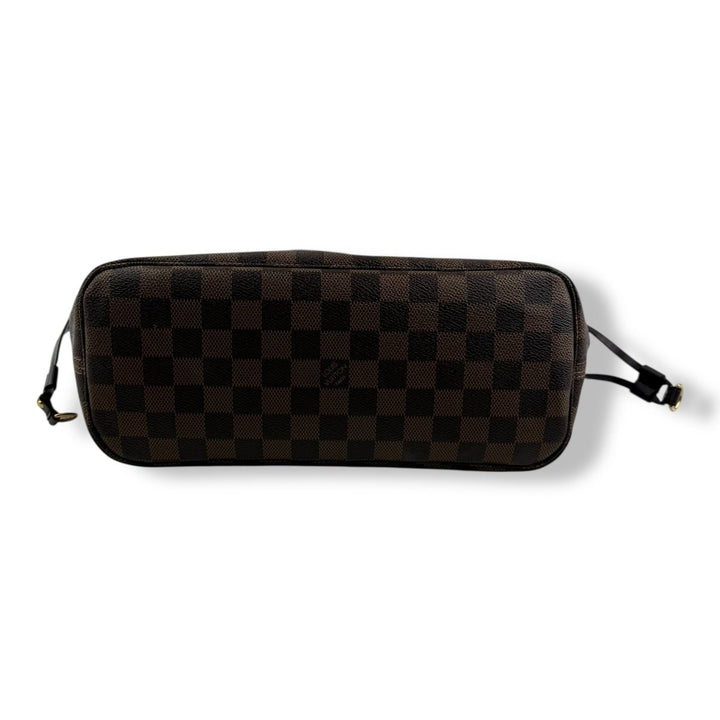 Louis Vuitton Brown Damier Neverfull PM Handbag With Pouch - Lux Central
