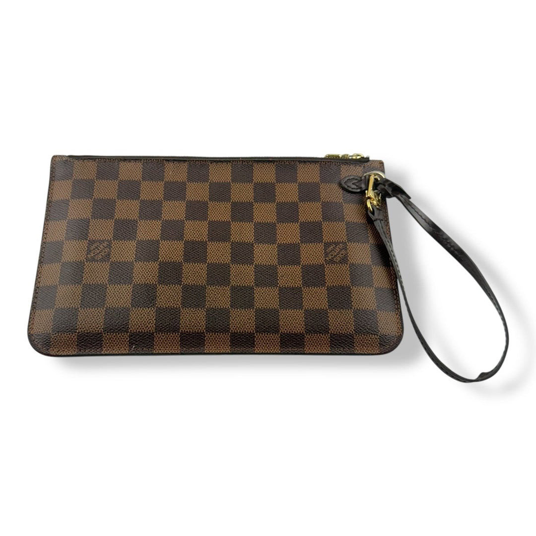 Louis Vuitton Brown Damier Neverfull Pouch - Lux Central