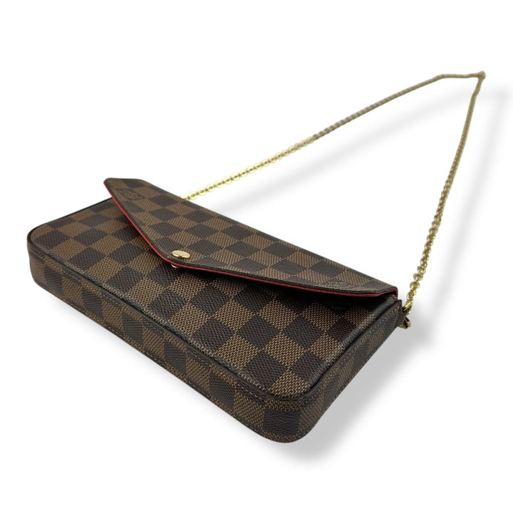 Louis Vuitton Brown Damier Pochette Felicie Handbag - Lux Central