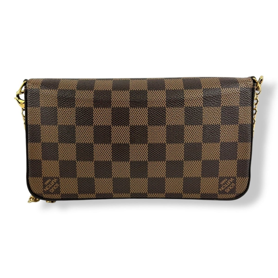 Louis Vuitton Brown Damier Pochette Felicie Handbag - Lux Central