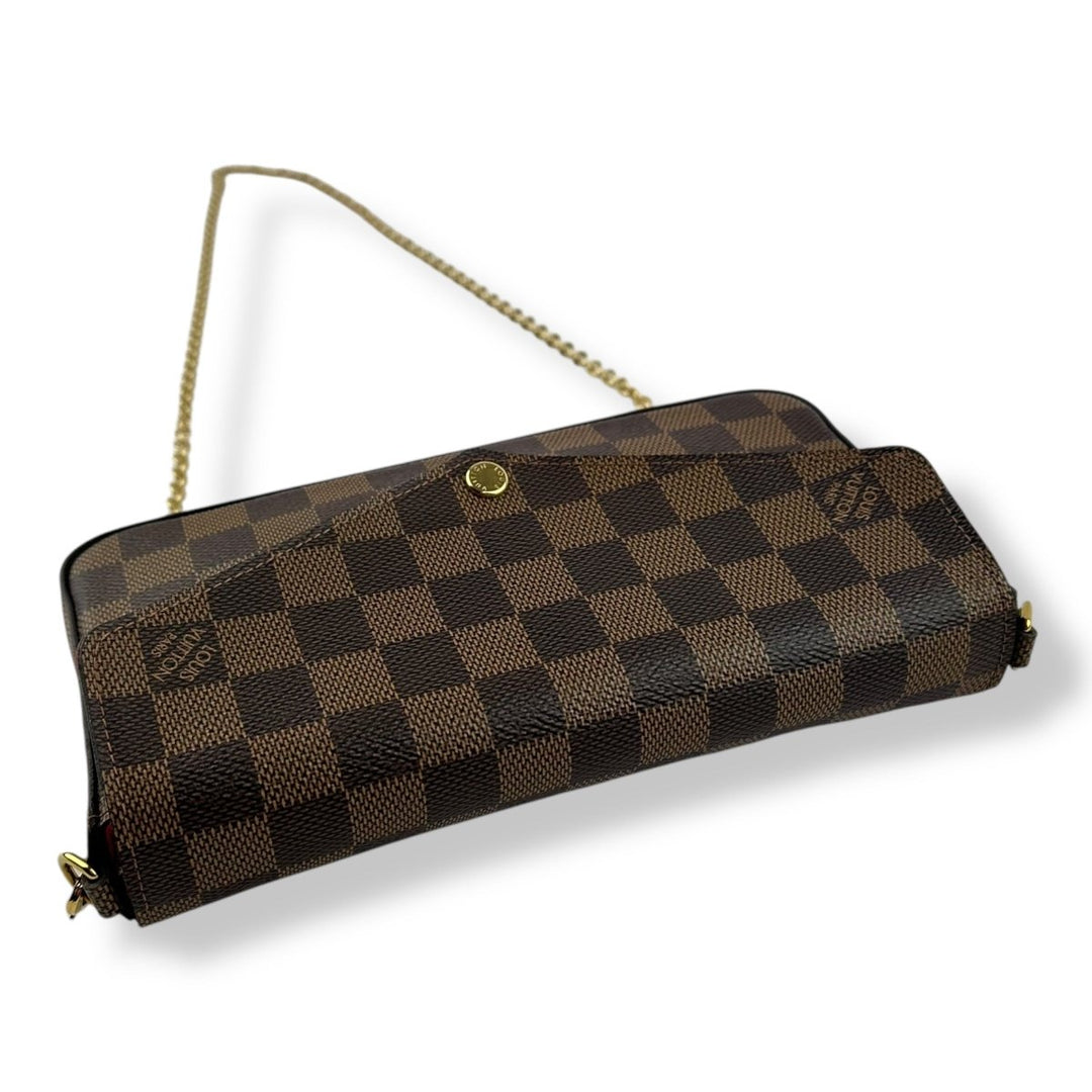 Louis Vuitton Brown Damier Pochette Felicie Handbag - Lux Central