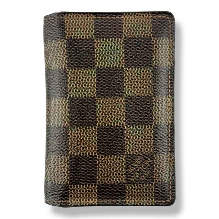 Louis Vuitton Brown Damier Pocket Organiser - Lux Central