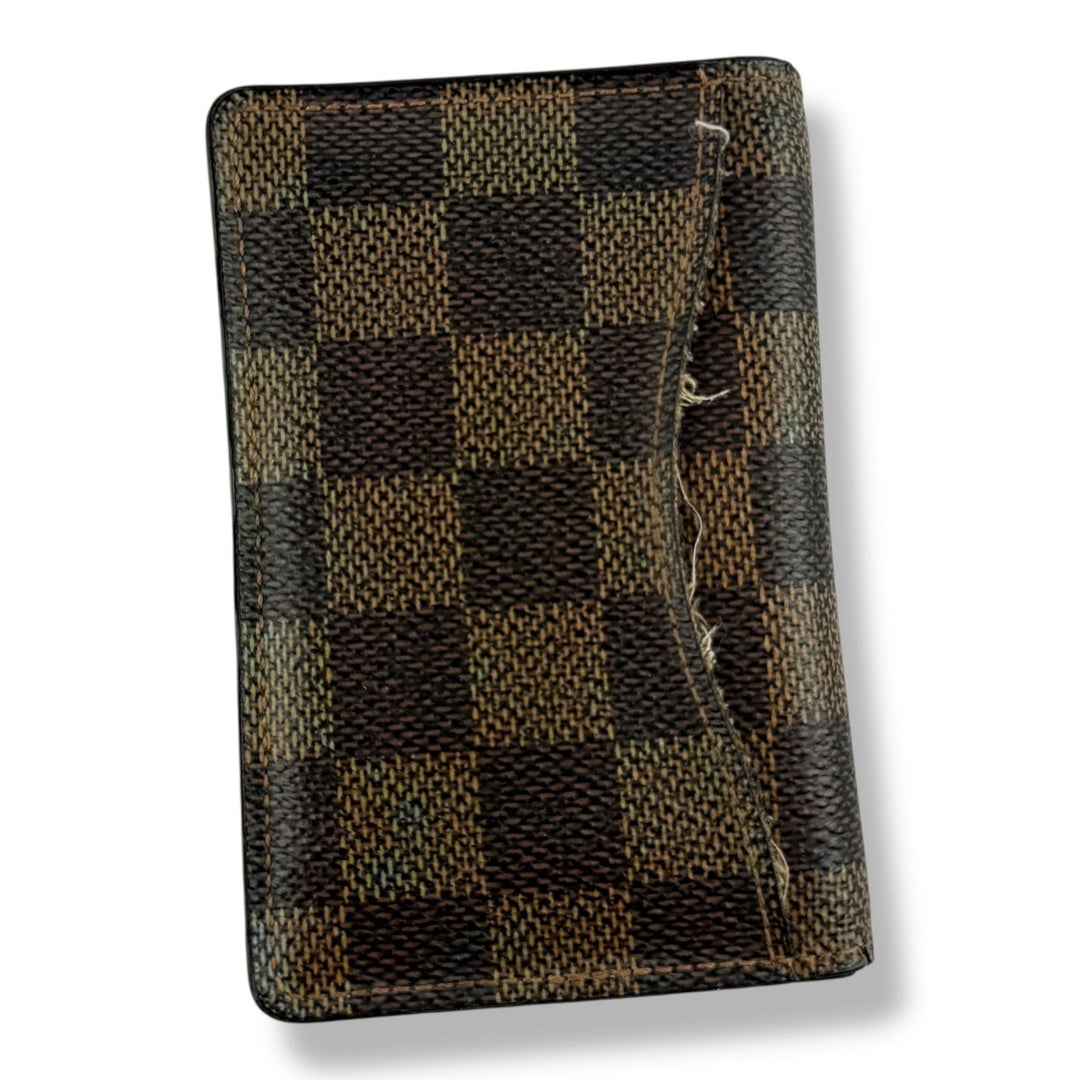 Louis Vuitton Brown Damier Pocket Organiser - Lux Central