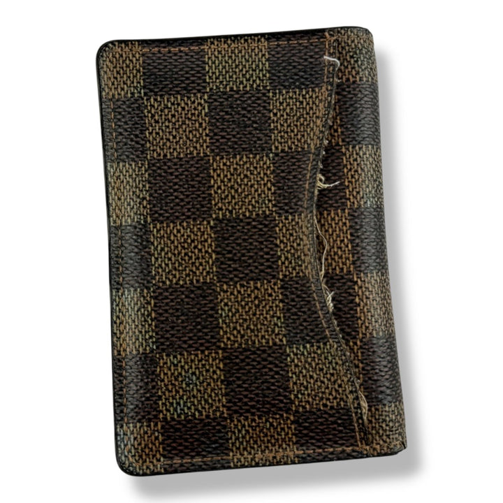Louis Vuitton Brown Damier Pocket Organiser - Lux Central
