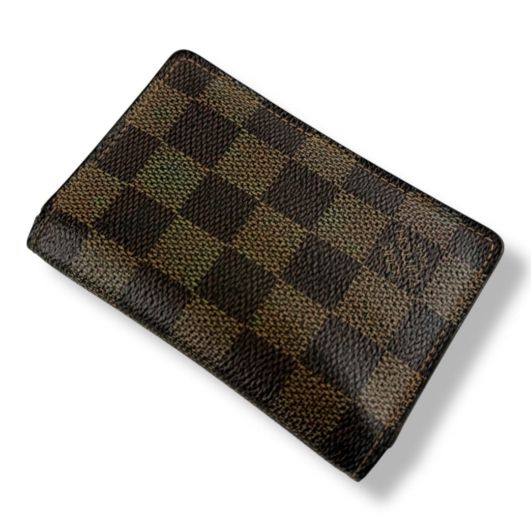 Louis Vuitton Brown Damier Pocket Organiser - Lux Central