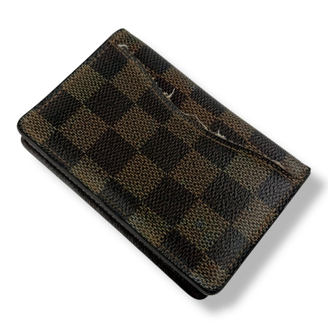 Louis Vuitton Brown Damier Pocket Organiser - Lux Central