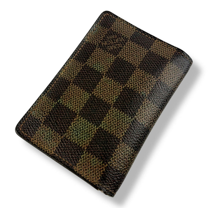 Louis Vuitton Brown Damier Pocket Organiser - Lux Central
