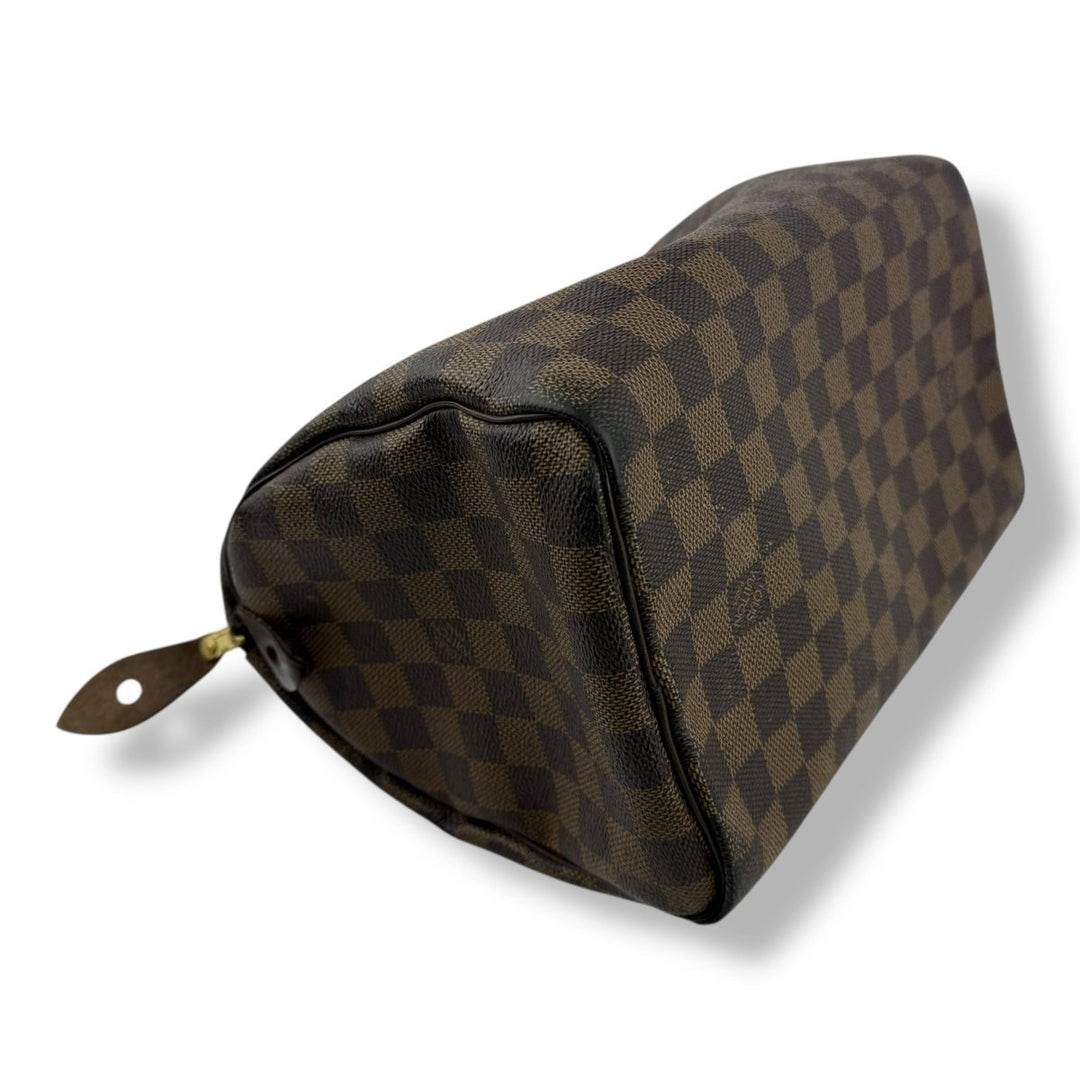 Louis Vuitton Brown Damier Speedy 25 Handbag - Lux Central