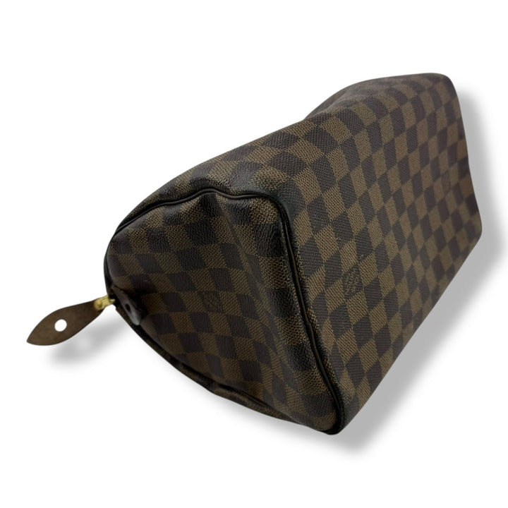 Louis Vuitton Brown Damier Speedy 25 Handbag - Lux Central