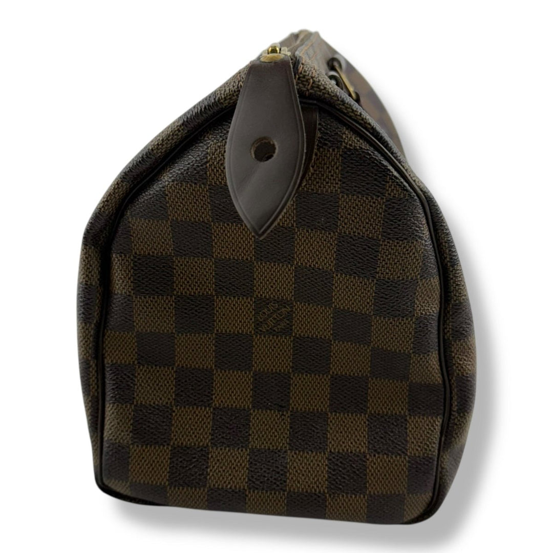 Louis Vuitton Brown Damier Speedy 25 Handbag - Lux Central