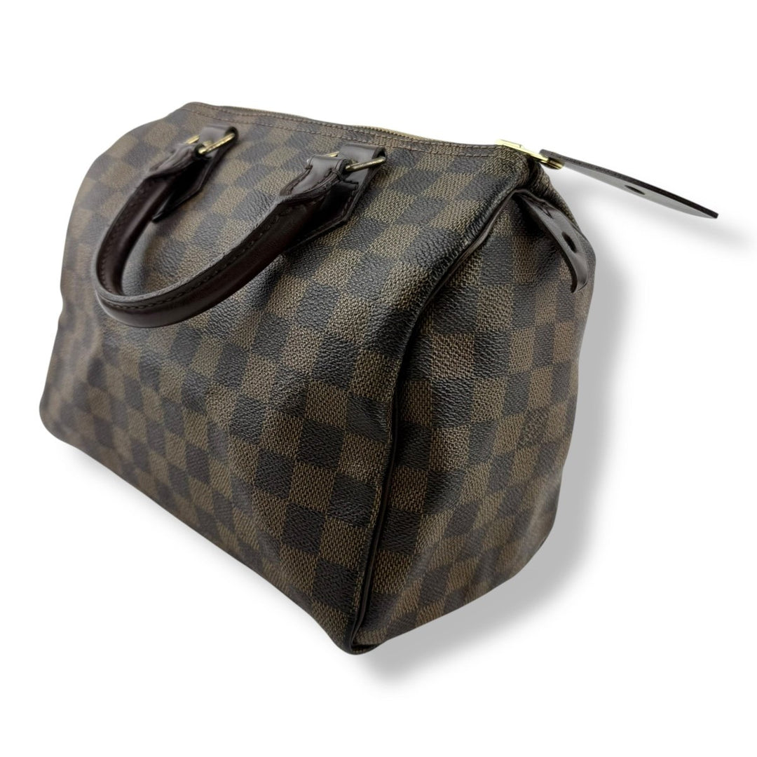 Louis Vuitton Brown Damier Speedy 25 Handbag - Lux Central