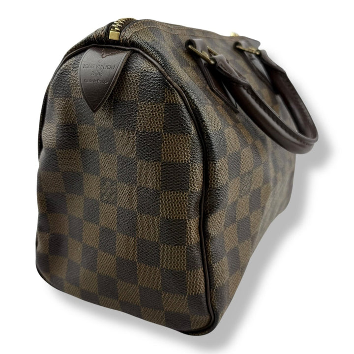 Louis Vuitton Brown Damier Speedy 25 Handbag - Lux Central