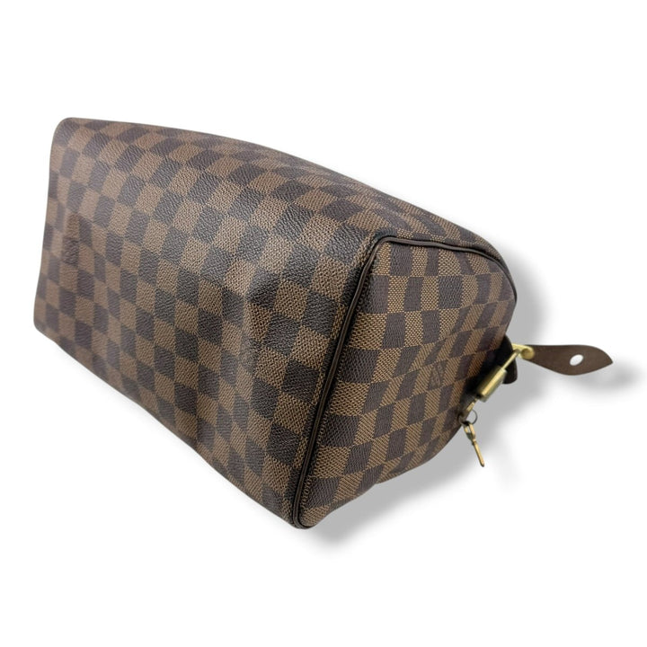 Louis Vuitton Brown Damier Speedy 25 Handbag - Lux Central